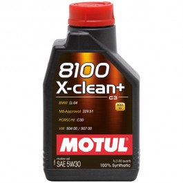 106376 1 Ltr Synthetic Engine Oil 8100 5w30 X-clean - Ll04- Mb 229.51- 504.00-507.00