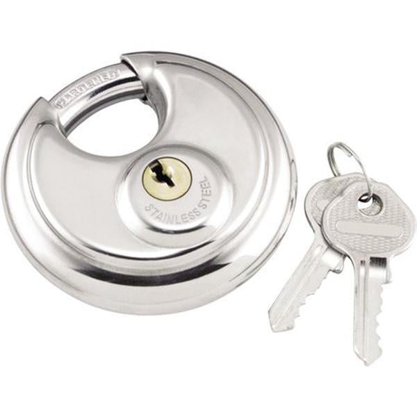 UPC 887337000534 product image for 132201 Bully Lock Round Stainless Pad | upcitemdb.com