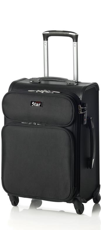 Hp-1067tbl 20 In. Jet Black Hybrid Traveler Cabin Luggage