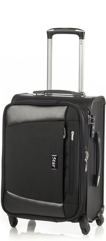 Hp-1077bbl 20 In. Jet Black Hybrid Business Cabin Luggage