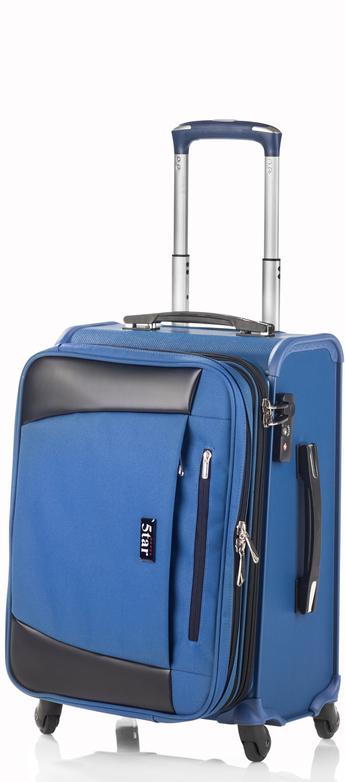 Hp-1077bbu 20 In. Navy Blue Hybrid Business Cabin Luggage