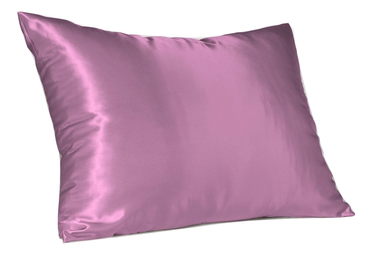 4100klav Satin Pillowcase With Hidden Zipper King - Lavendar