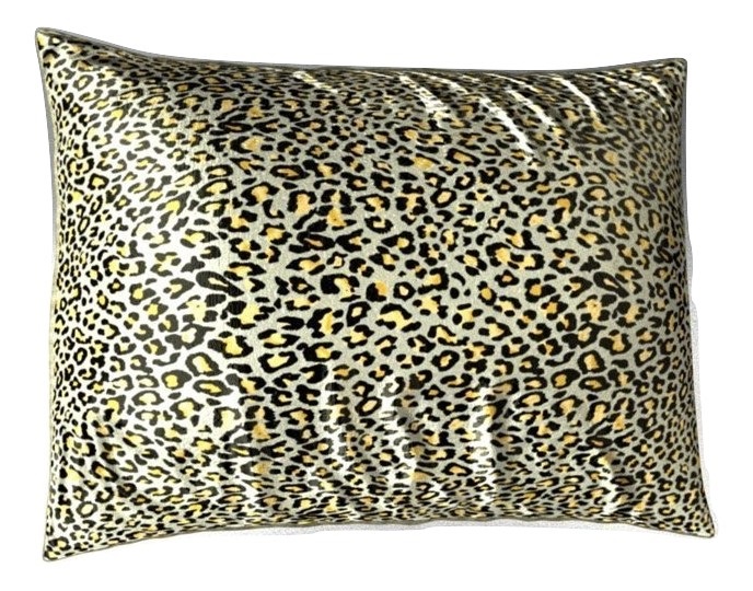4100qjag Satin Pillowcase With Hidden Zipper Queen - Jaguar