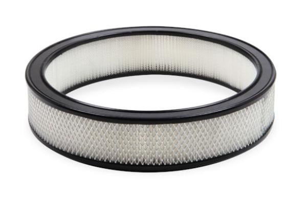 UPC 090127000120 product image for HOL-1120-178 14 x 3 in. White Paper Element Air Filter - Black Ring | upcitemdb.com