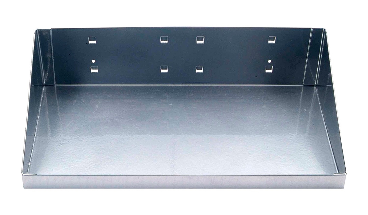 56126-slv 12 X 6 In. Epoxy Powder Coated Steel Shelf For Locboard, Silver