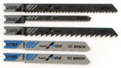 700797 Assorted Universal Shank Jig Saw Blade - Pack Of 5
