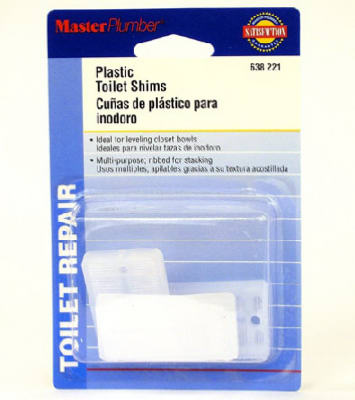 638221 Master Plumber Plastic Toilet Shim