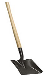 Ames Companies-import 498342 44 In. Handle Square Point Dirt Shovel