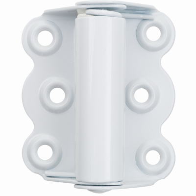 216940 Wright Self Closing Adjustable Hinge, White - Pack Of 2