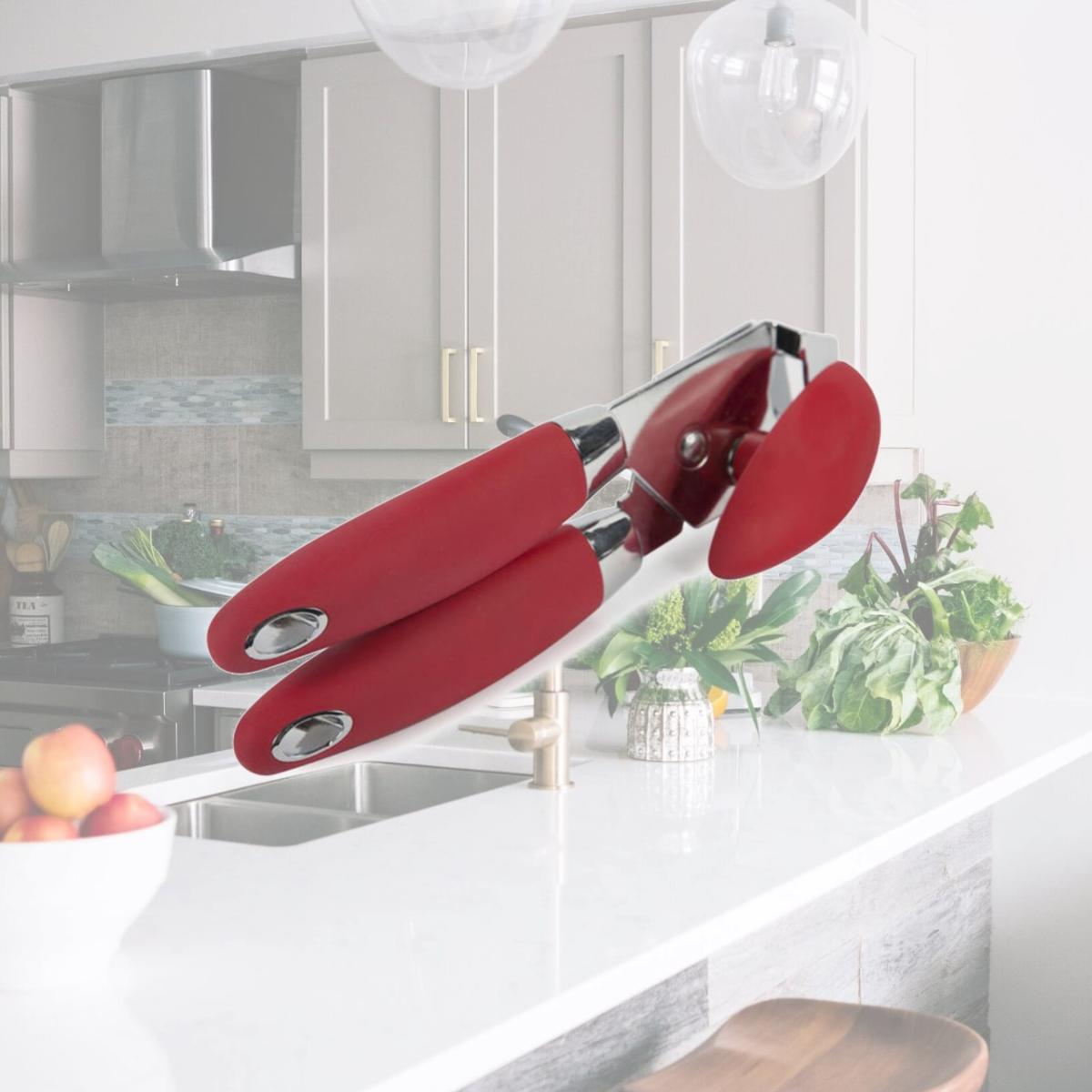 Picture of Core Home 220750 Essential Can Opener, Strawberry