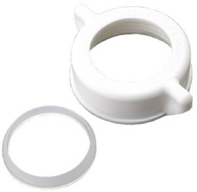 UPC 052088080054 product image for 823682 Master Plumber White Plastic Nut & Washer | upcitemdb.com