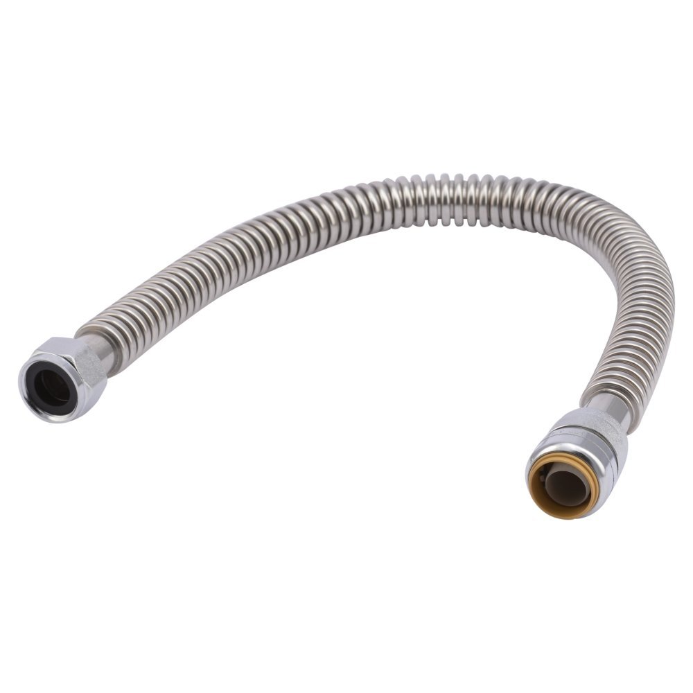 212881 0.75 In. Fip X 24 In. Corrugated Stainless Steel Water Heater Hose