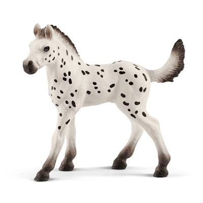 216358 Knabstrupper Foal Toy Figure, White