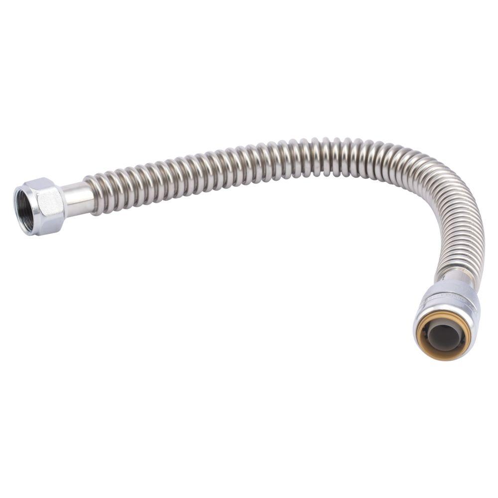 212880 0.75 In. Fip X 19 In. Corrugated Stainless Steel Water Heater Connector