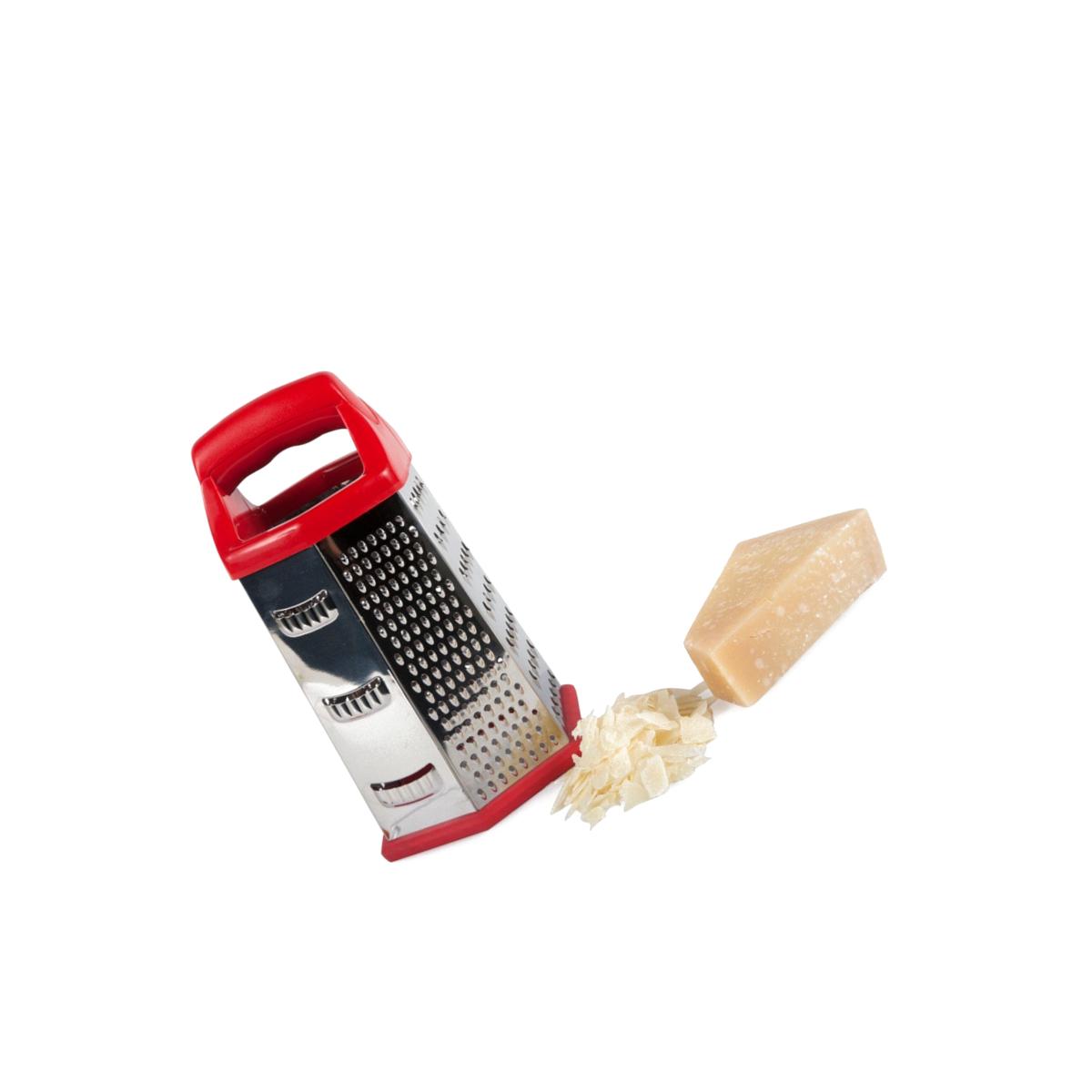 Picture of Core Home 220759 Modern Hex Grater, Red
