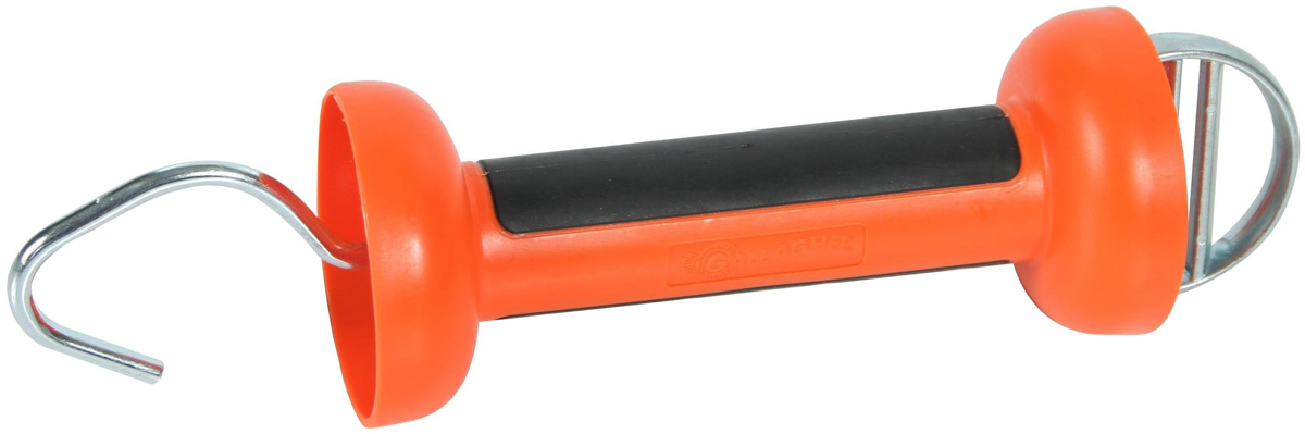 220617 Rubber Grip Gate Handle For Tape Fencing, Orange
