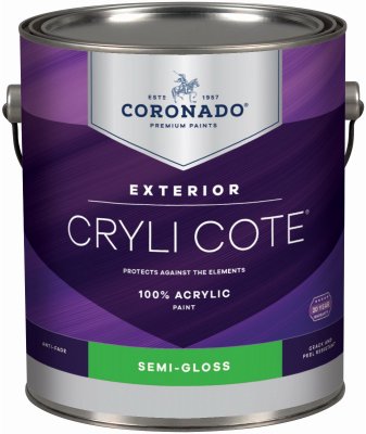 220542 Cryli Cote Tint Base Paint - Semi Gloss, Gallon