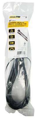 Gardner Bender 220995 22 in. Super Heavy Duty Cable Tie Black - Pack of 25 Gardner Bender 220995 22 in. Super Heavy Duty Cable Tie Black - Pack of 25