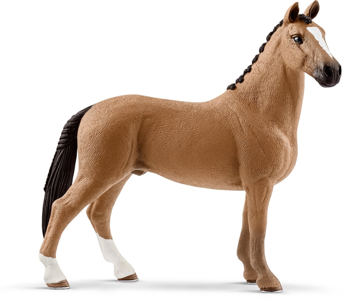 224802 Hanoverian Gelding Toy Figure, Brown