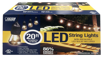 220840 20 Ft. Led String Light Set