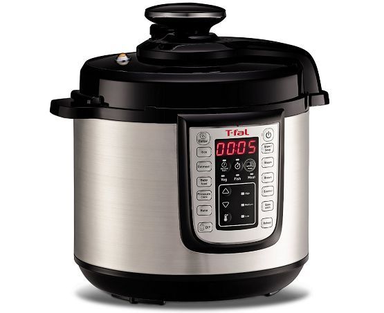 T-fal-wearever 220796 6 Qt Stainless Steel Power Electric Pressure Cooker