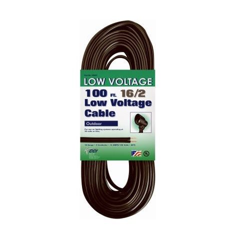 122419 100 Ft. 16 Guage 2-conductor Low Energy Circuit Lighting Cable