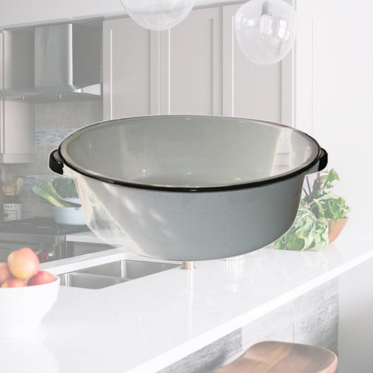 Picture of Granite Ware 6416-4 White Dish Pan- 15 Quart