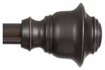 224537 36 - 66 In. Fast Fit Rod, Brown
