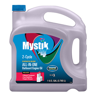 214673 1 Gal Mystik Jt-4 All In 1 2 Cycle Outboard Engine Oil