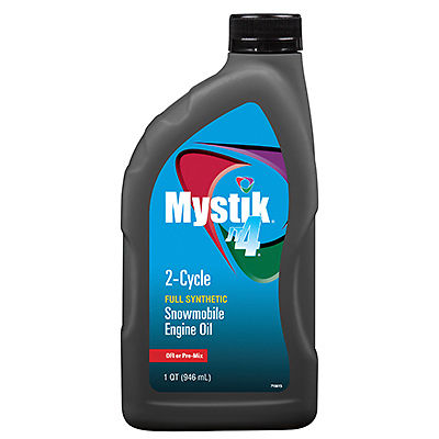 214660 1 Qt Mystik Jt-4 Synthetic 2 Cycle Snowmobile Oil