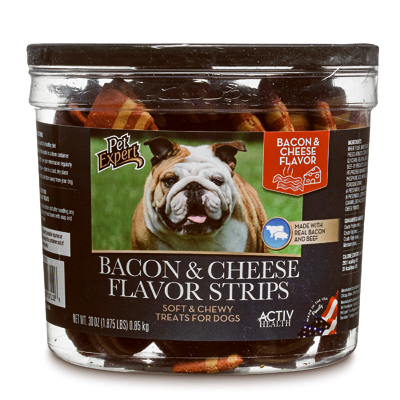 S 215018 30 Oz Tub For Pet Expert Bacon Dog Treat