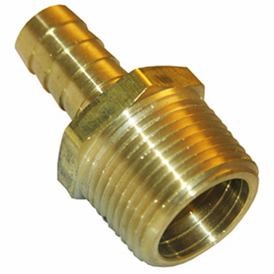 0.12 In. Male Pipe Thread X 0.12 In. Hose Barb Adapter