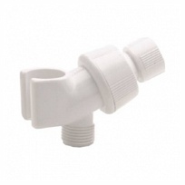 Master Plumber, Replacement Shower Arm Mount - White