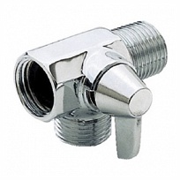 Delta Faucet 542327 Master Plumber, Shower Flow Diverter With Arm - Chrome
