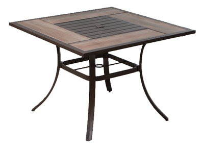 212309 Four Seasons Courtyard Catalina Square Dining Table