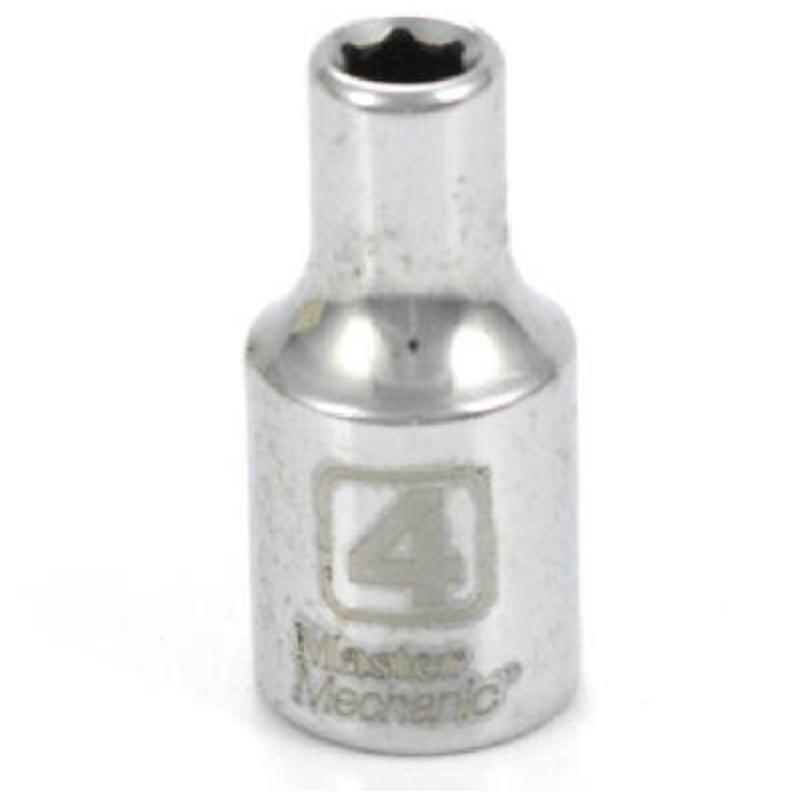 199185 0.25 In. Drive Master Mechanic 4 Mm 6 Point Socket