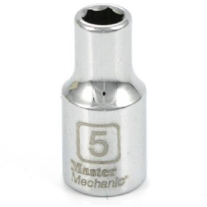 199254 0.25 In. Drive Master Mechanic 5 Mm 6 Point Socket
