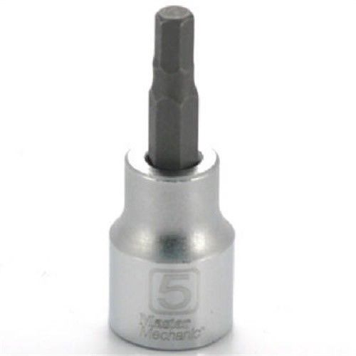 0.38 in. Drive Master Mechanic 5 mm Hex Bit Socket