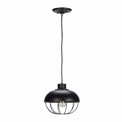 216848 10 In. 1 Light Caged Pendant