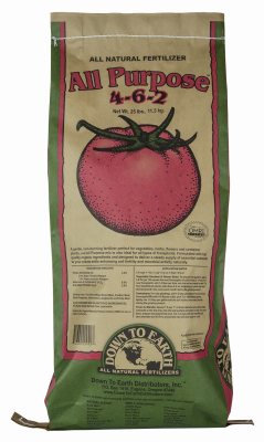 UPC 714360019427 product image for Down To Earth Distributors 217668 25 lbs 4-6-2 All Purpose Natural Fertilizer | upcitemdb.com