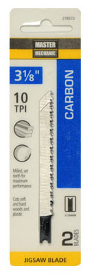 UPC 052088049532 product image for 198694 3.125 in. Master Mechanic 10 Tooth Jig Saw Blade, 2 Per Pack | upcitemdb.com