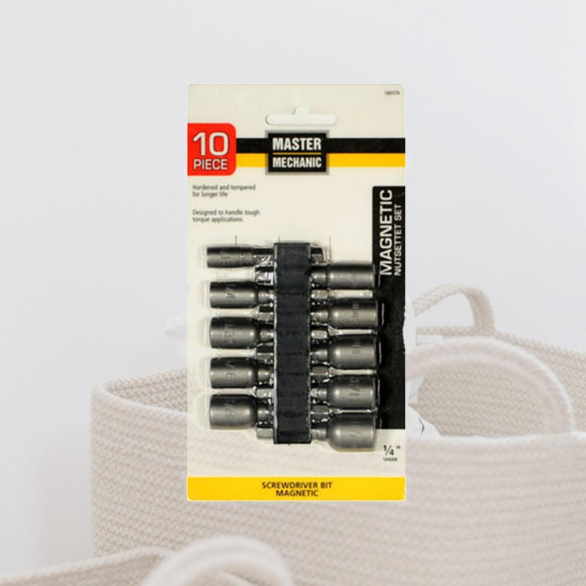 Picture of Disston 160379 Master Mechanic Magnetic Nutsetter Set - 10 Piece