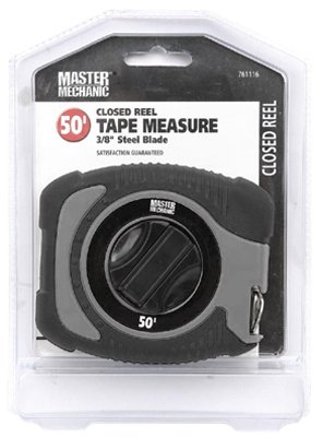 163009 0.38 X 50 Ft. Master Mechanic, Tape Rule