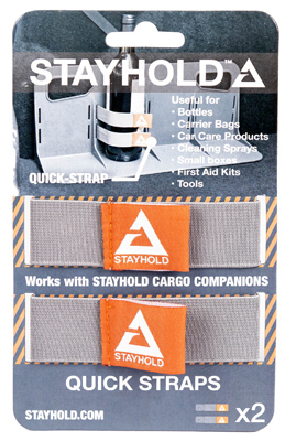 Cloth Hook And Eye Usa Consumer Products 221397 Quick Straps, Gray - 2 Count