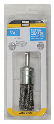 307157 0.75 In. Master Mechanic Knotted Stem Mounted End Brush
