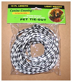 Products 0.37 X 15 In. Pet Expert Pet Tie Out, Small