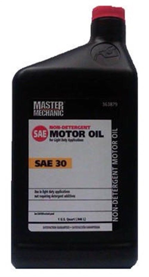 363879 1 Qt Master Mechanic Sae30 Motor Oil