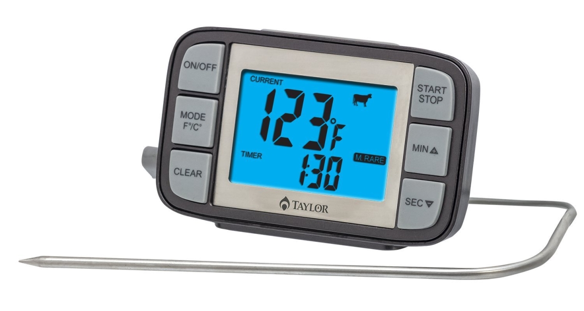 204376 Grill Thermometer & Timer