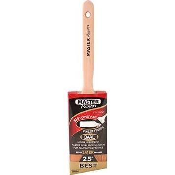 210619 2.5 In. Master Painter Bst Oval Brush
