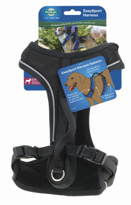 224018 Dog Easysport Harness, Extra Small - Black